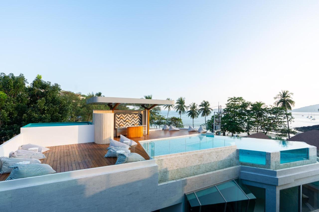 Panwaburi Beachfront Resort - Sha Extra Plus Esterno foto Rooftop pool at the hotel